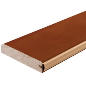 TD - DREVENÝ PRAH S TESNENÍM - BUK ČEREŠŇA 80 cm, 15 cm