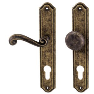 TI - CARLA - SO 704 guľa/kľučka ľavá PZ 90 mm Bronz antik