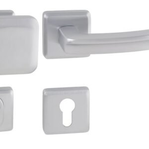 MI - QB SECUR / ARTE - HR PLUS madlo/kľučka pravá Chróm matný