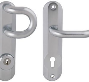 KA - BK GEGE 2600 AK - SO madlo/kľučka pravá 90 mm Chróm matný