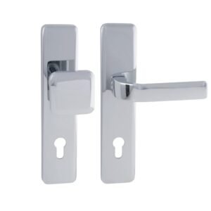 MI - QB SECUR/SUN 1 - SH madlo/kľučka pravá PZ 90 mm Chróm lesklý