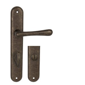 MP - ELEGANT - SO kľučka/kľučka WC 90 mm Bronz antik