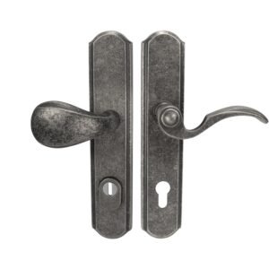 MI - LYON/RAMA PLUS M - SO madlo/kľučka pravá 72 mm Sivá antik