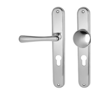 NI - ELEGANT - SO guľa/kľučka ľavá PZ 90 mm Chróm lesklý