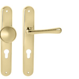MP - ELEGANT - SO guľa/kľučka pravá PZ 90 mm Zlatá lesklá