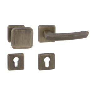 MI - QB SECUR / ARTE - HR madlo/kľučka pravá Bronz matný