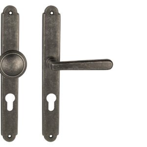 NI - ALT WIEN - SO guľa/kľučka pravá PZ 90 mm Sivá antik