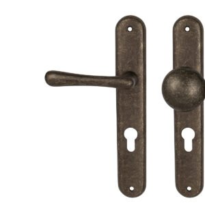 MP - ELEGANT - SO guľa/kľučka ľavá PZ 72 mm Bronz antik