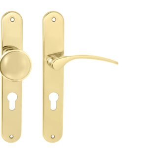 MP - LAURA - SO guľa/kľučka pravá PZ 90 mm Zlatá lesklá