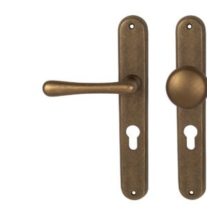 NI - ELEGANT - SO guľa/kľučka ľavá PZ 90 mm Zlatá matná