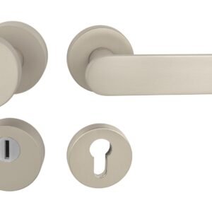 TI - CUBO/NELA - R 3233/4158 guľa/kľučka pravá Nikel matný