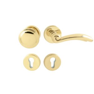 MI - LYON / FIRENZE - R G guľa/kľučka pravá Zlatá lesklá