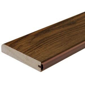 TD - DREVENÝ PRAH S TESNENÍM - DUB HNEDÁ ZEM 90 cm, 16 cm