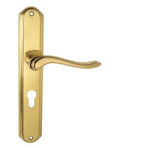 MP - ROMEO - SO kľučka/kľučka PZ 90 mm Zlatá lesklá