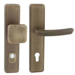 MI - QB SECUR/ARTE PLUS - SH madlo/kľučka pravá 92 mm Bronz matný