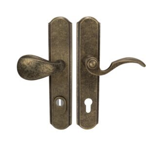 MI - LYON/RAMA PLUS M - SO madlo/kľučka pravá 92 mm Bronz antik