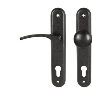 KE - LAURA - SO guľa/kľučka ľavá PZ 90 mm Sivá antik