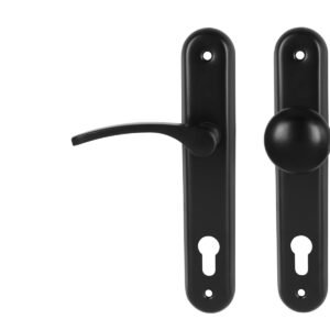 KE - LAURA - SO guľa/kľučka ľavá PZ 90 mm Čierna matná