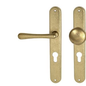 NI - ELEGANT - SO guľa/kľučka ľavá PZ 90 mm Zlatá matná