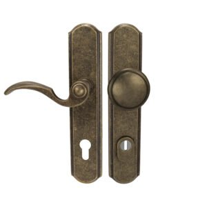 MI - LYON/RAMA PLUS G - SO guľa/kľučka ľavá 72 mm Bronz antik