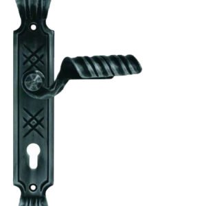 SRA - NÜRNBERG - SO guľa/kľučka pravá PZ 90 mm Strieborná antik