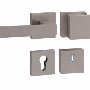 TI - CUBO/SQUARE - HR 3230/2275 madlo/kľučka pravá Nikel matný