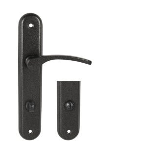 KE - LAURA - SO kľučka/kľučka WC 72 mm Sivá antik