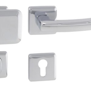 MI - QB SECUR / ARTE - HR madlo/kľučka ľavá Chróm lesklý