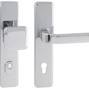 MI - QB SECUR/SUN 1 PLUS - SH madlo/kľučka pravá 92 mm Chróm lesklý