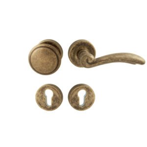 MI - LYON / FIRENZE - R G guľa/kľučka pravá Bronz antik