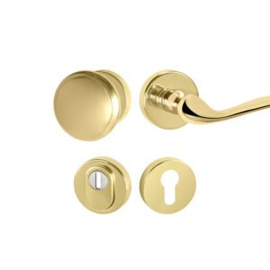 MI - LYON/JULIA PLUS G - R guľa/kľučka pravá Zlatá lesklá