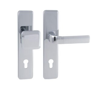 MI - QB SECUR/SUN 1 - SH madlo/kľučka ľavá PZ 90 mm Chróm matný