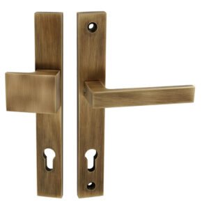 TI - SALVO 3199/SQUARE 2275 - SHU madlo/kľučka PZ 90 mm Bronz matný