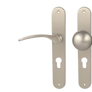 MP - LAURA - SO guľa/kľučka ľavá PZ 72 mm Nikel matný