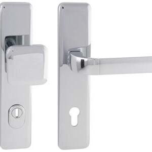 MI - QB SECUR/SUN 1 PLUS - SH kľučka/kľučka 92 mm Chróm lesklý/Chróm matný