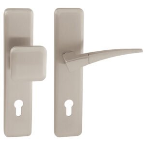 MI - QB SECUR/COMET - SH kľučka/kľučka PZ 90 mm Nikel lesklý/Nikel matný