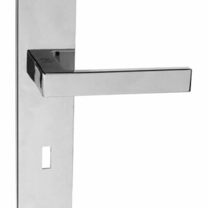 TI - SQUARE - SH 3023S madlo/kľučka pravá PZ 90 mm Chróm lesklý