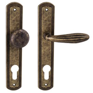 TI - SOFIA - SO 1911 guľa/kľučka pravá PZ 90 mm Bronz antik