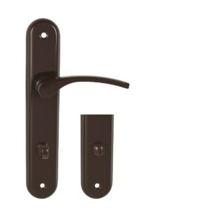 KE - LAURA - SO kľučka/kľučka WC 90 mm Hnedá lesklá