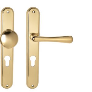 NI - ELEGANT - SO guľa/kľučka pravá PZ 90 mm Zlatá lesklá