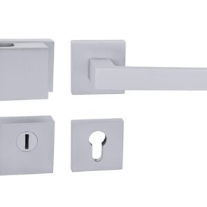 TI - CUBO/SQUARE - HR madlo/kľučka ľavá Chróm matný