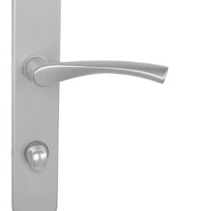 BA - TORNADO - SO kľučka/kľučka WC 90 mm Strieborná matná