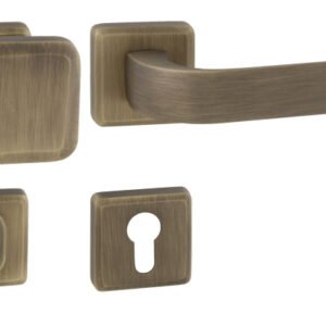 MI - QB SECUR / SUN 1 - HR PLUS madlo/kľučka ľavá Bronz matný