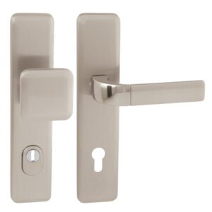 MI - QB SECUR/SUN 1 PLUS - SH kľučka/kľučka 92 mm Nikel lesklý/Nikel matný