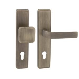 MI - QB SECUR/SUN 1 - SH madlo/kľučka pravá PZ 90 mm Bronz matný