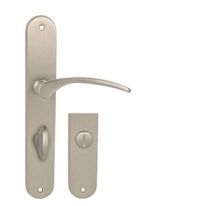 MP - LAURA - SO kľučka/kľučka WC 90 mm Nikel matný