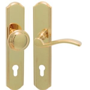 MI - BK LYON - SO madlo/kľučka ľavá PZ 92 mm Zlatá lesklá PVD