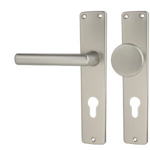 UC - FAVORIT - SH guľa/kľučka ľavá PZ 90 mm Nerez matná