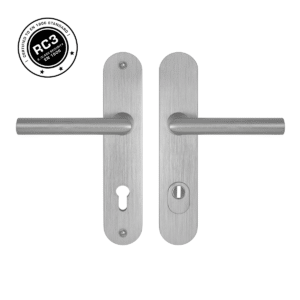 MPK - SECURO A01 PLUS - SO FAVORIT kľučka/kľučka 90 mm Nerez matná